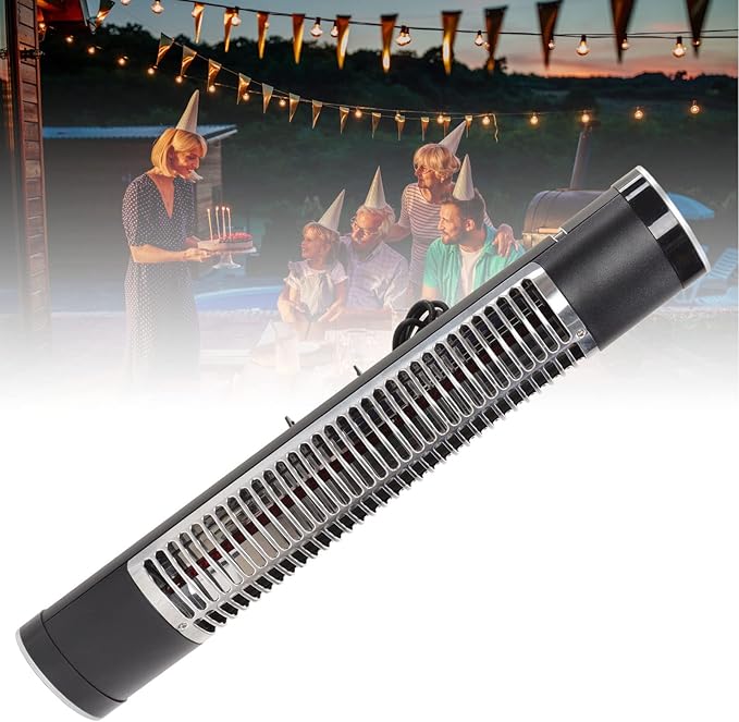 Infrared wall heater for bathroom