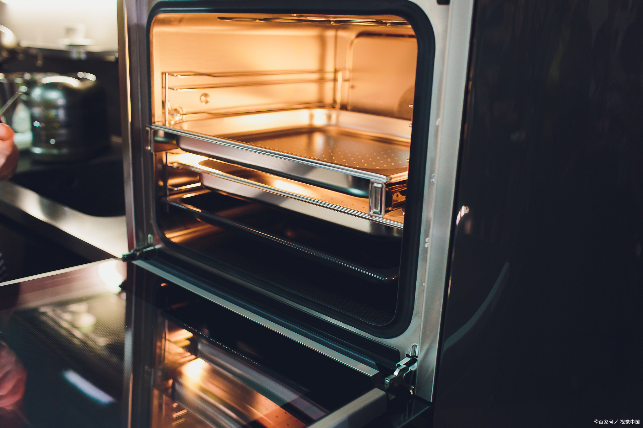 rapid heating radiant heater for steam oven